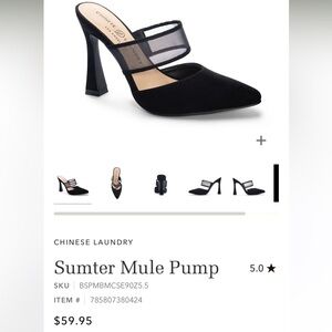 Chinese Laundry Sumter Mule Pump